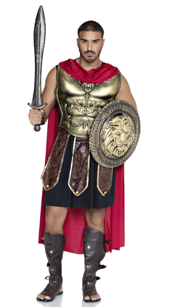 Men's Battle Gladiator Costume - Image 6