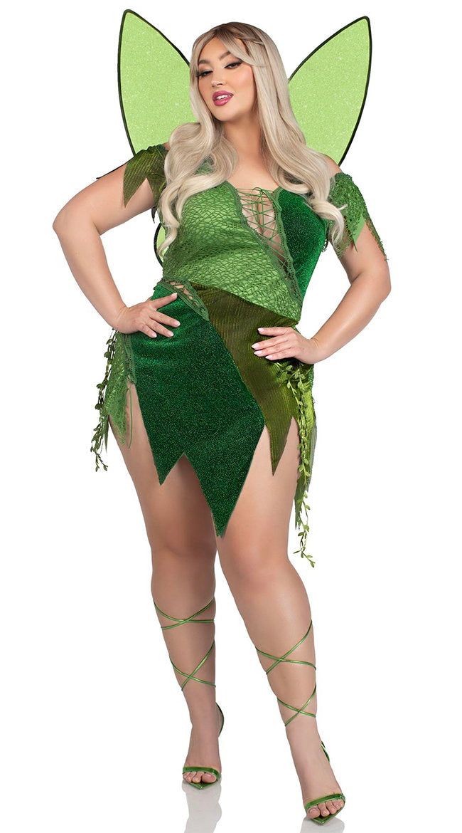 Plus Size Forest Fairy Costume - Image 6