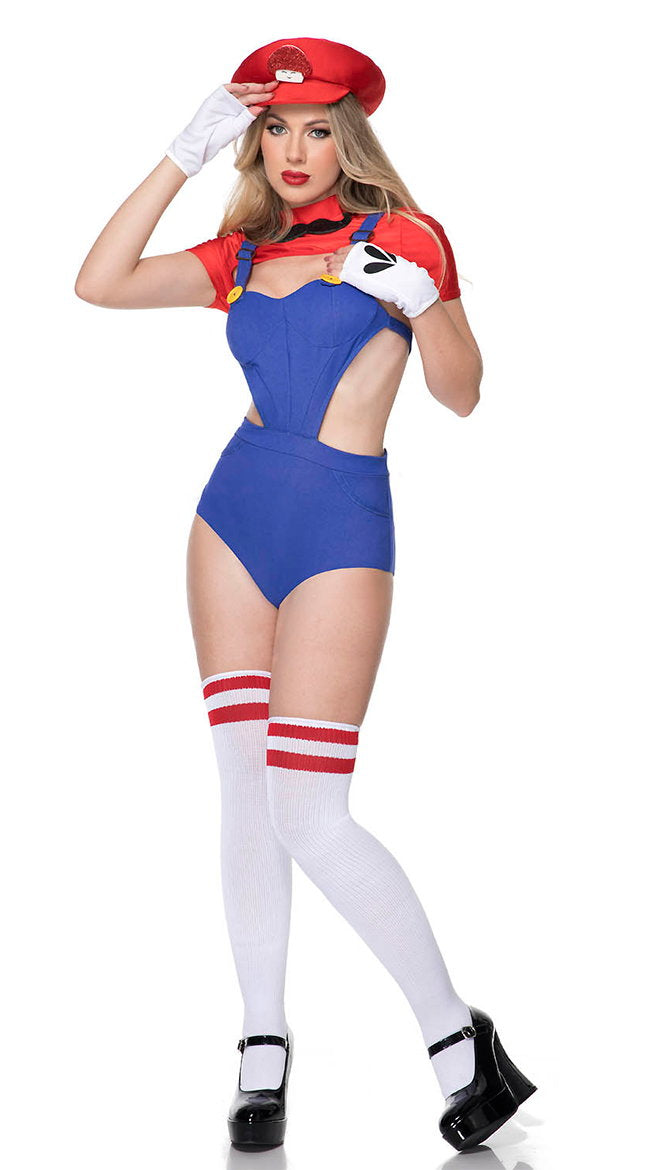 Sexy Plumber Babe Costume - Image 6