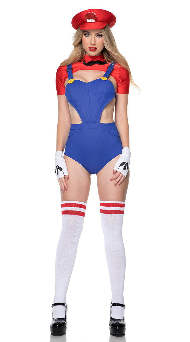 Sexy Plumber Babe Costume - Image 4