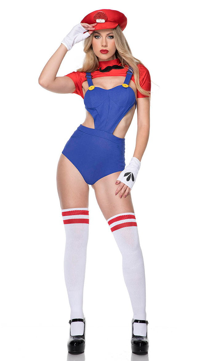 Sexy Plumber Babe Costume - Image 3