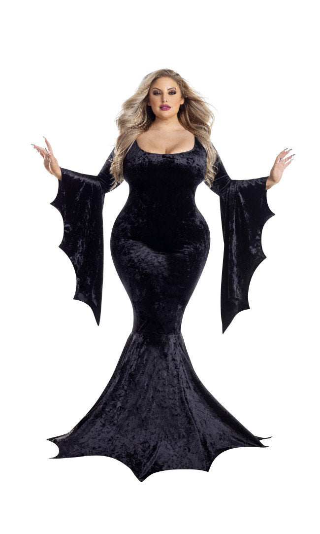 Vamp Crushed Velvet Dress - Image 3