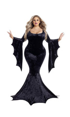 Vamp Crushed Velvet Dress - Image 3