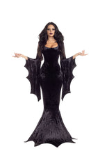 Vamp Crushed Velvet Dress - Image 1