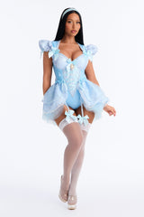 Pumpkin by Midnight Princess 3 Piece Costume Set - Blue
