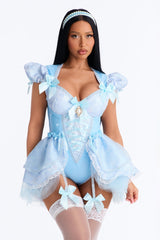 Pumpkin by Midnight Princess 3 Piece Costume Set - Blue