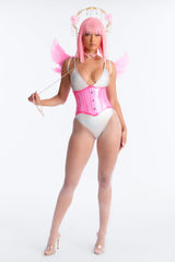 Underground Dark Angel 7 Piece Costume Set - Pink/combo