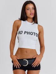 Razzi Tank Top White