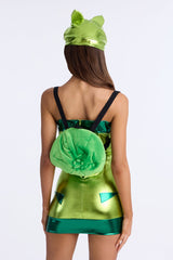 Leaf Me Breathless 3 Piece Costume Set - Green/combo