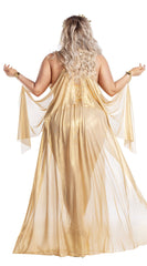 Plus Size Gilded Goddess Costume - Image 2