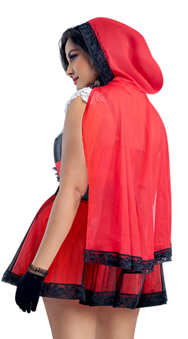 Plus Little Red Honey Costume - Image 2