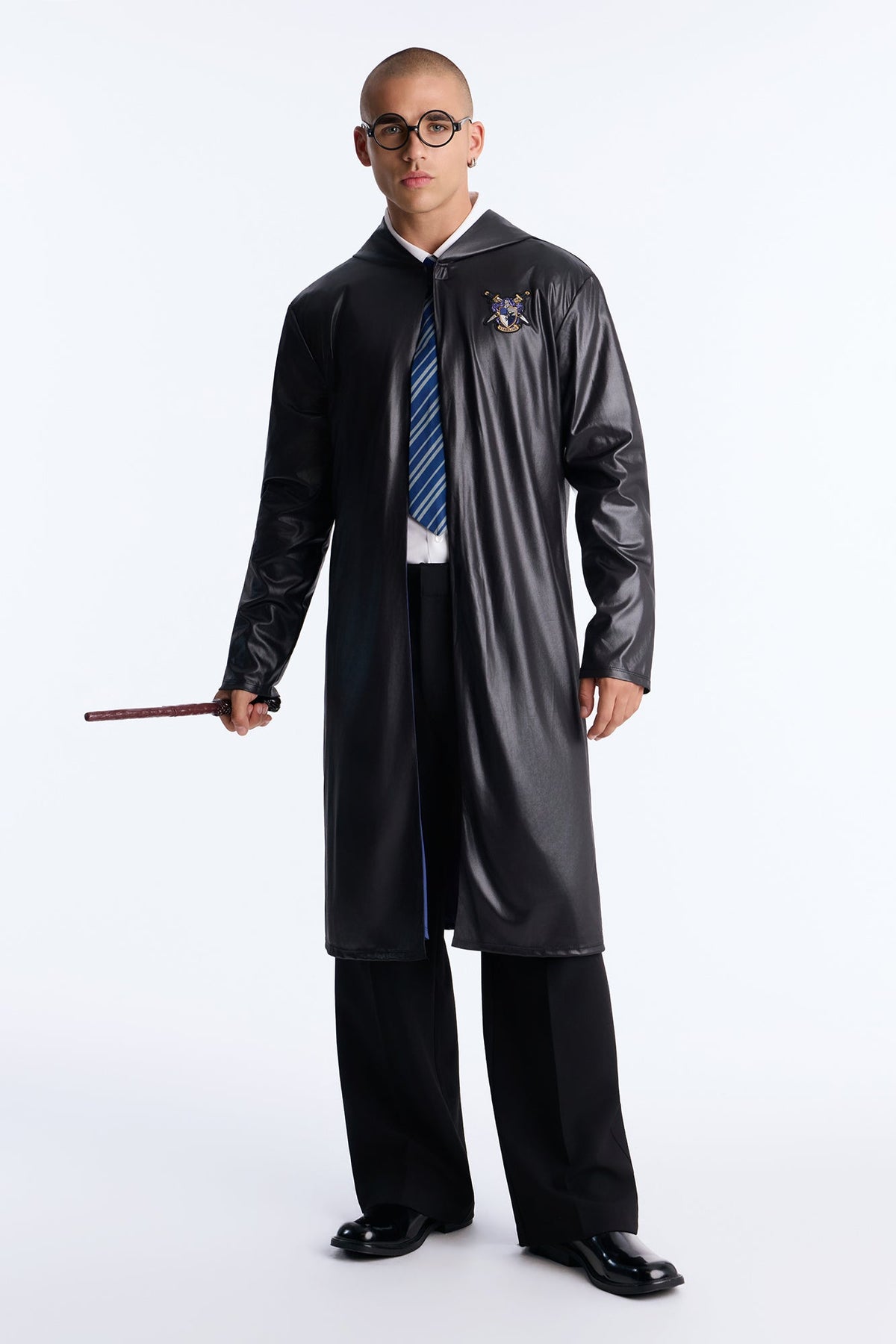Spellbound Charmer 4 Piece Costume Set - Black/Blue