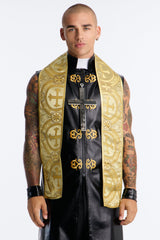 Holy Handsome 4 Piece Costume Set - Black/Gold