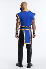 Silent Blade 7 Piece Costume Set - Blue/combo
