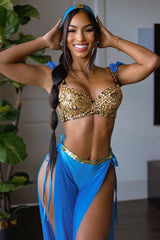 Whole New World Princess 3 Piece Costume Set - Blue