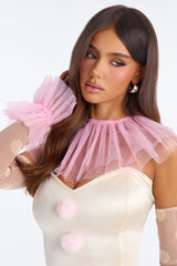 Sugar Rush Clown 4 Piece Halloween Costume - Pink