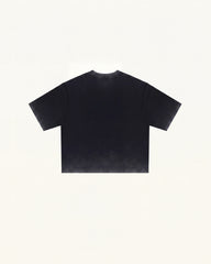 The Crystal Strawberry Graphic Tee - Faded Black