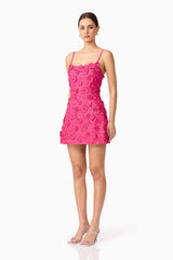 Claudia Party Dress in Pink
