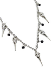Sinister Skull Statement Necklace
