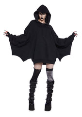 Nocturnal Embrace Pullover Hoodie