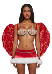 Y2K Runway Supermodel Angel Costume