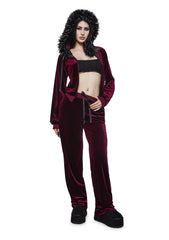 Vampire Velour Track Pants