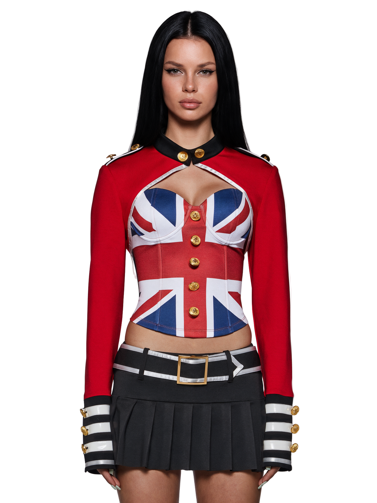 Queen's Guard Corset Costume