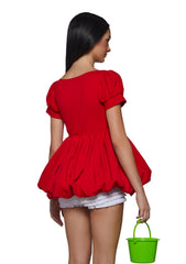 Anime Ocean Girl Costume with Bucket