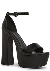 Holy Revelation Pure Platform Heels - Black