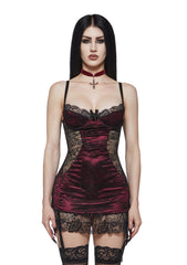 Esme Lace Slip Mini Dress