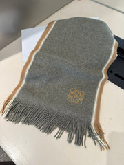 Loewe Scarf 180CM Dark Green Cashmere 968540