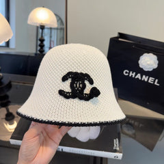 Chanel Knitted Bucket Hat 196089