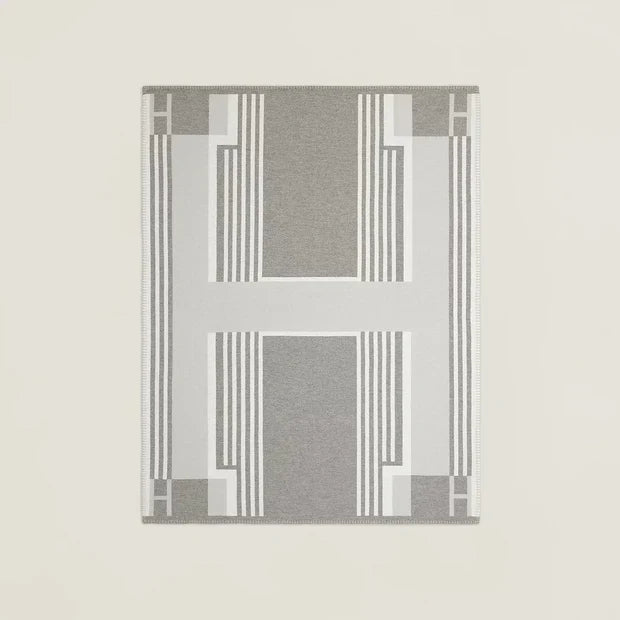 Hermes Ithaque Throw Blanket Wool Cashmere